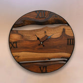 Kai Live Edge Clock