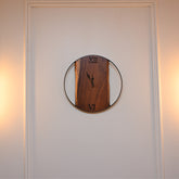 Eon Live Edge Clock