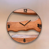 Oasis Live Edge Clock