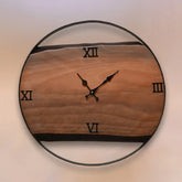 Skye Live Edge Clock