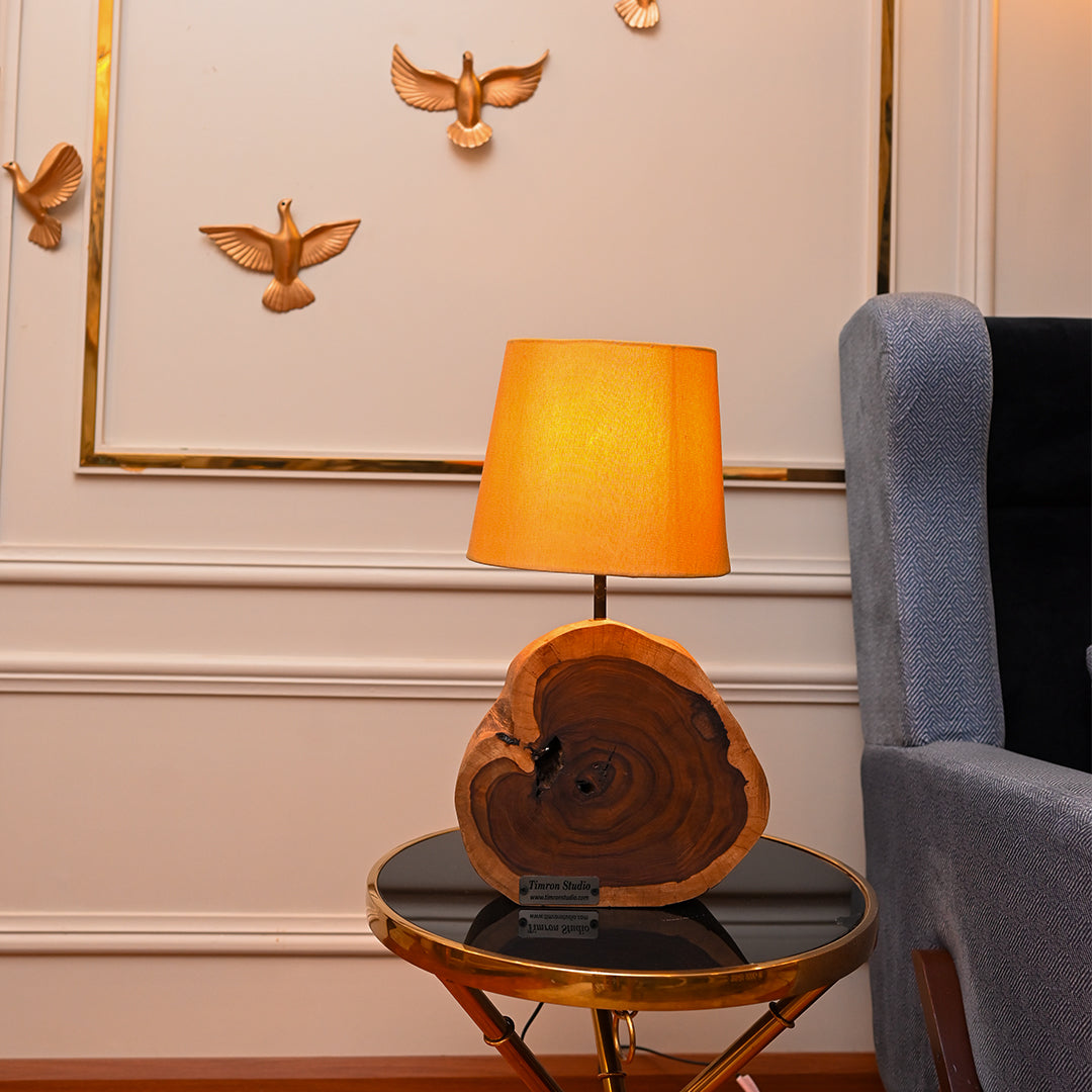 Axis Live Edge Lamp