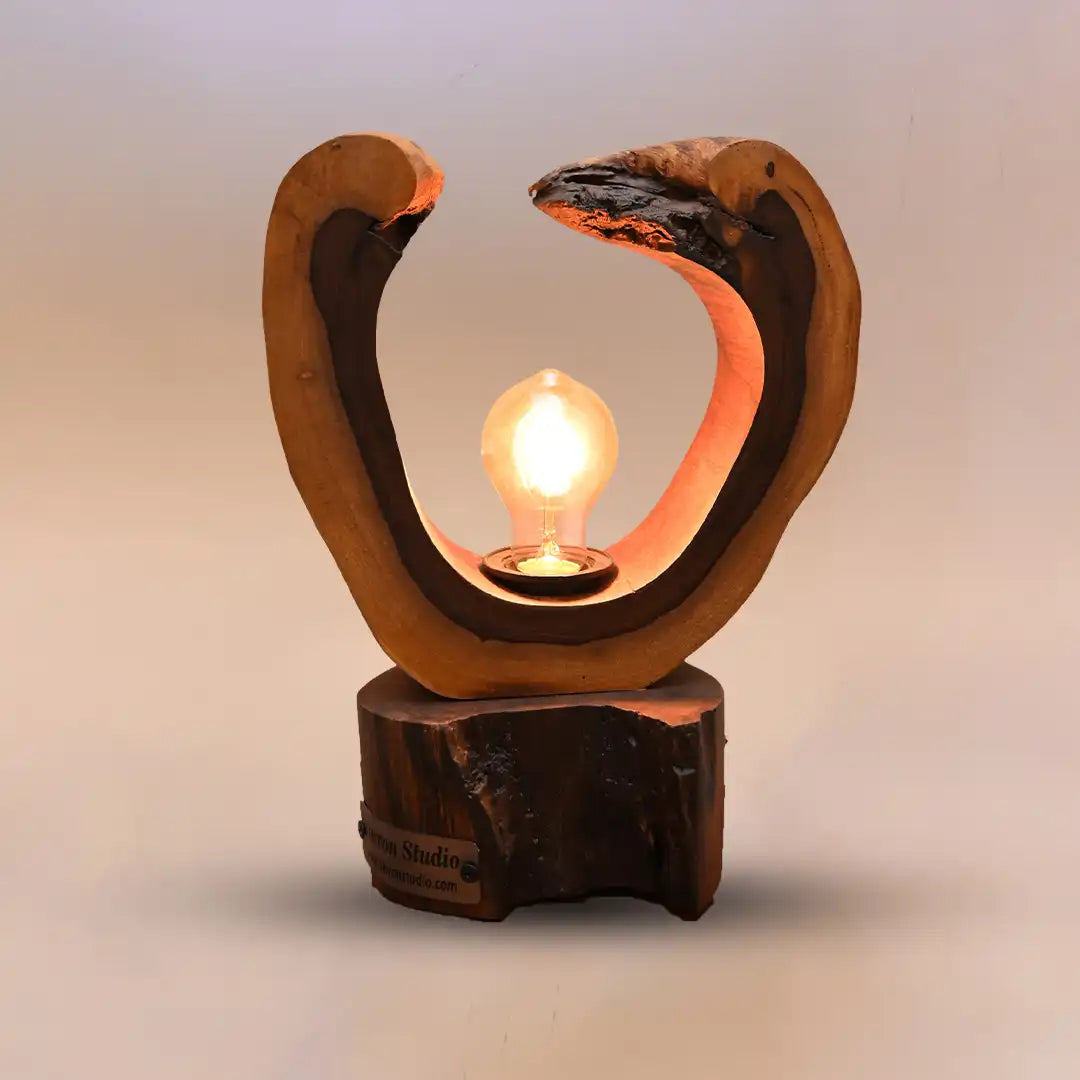 Ember Live Edge Lamp