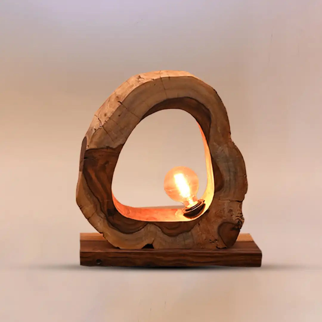 Hala Live Edge Lamp