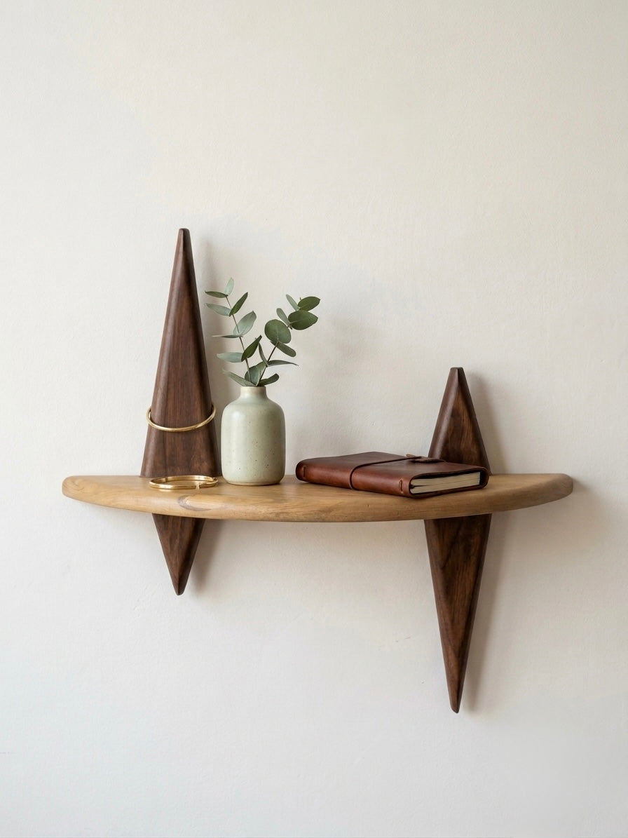 Twin Peak Wall Shelf