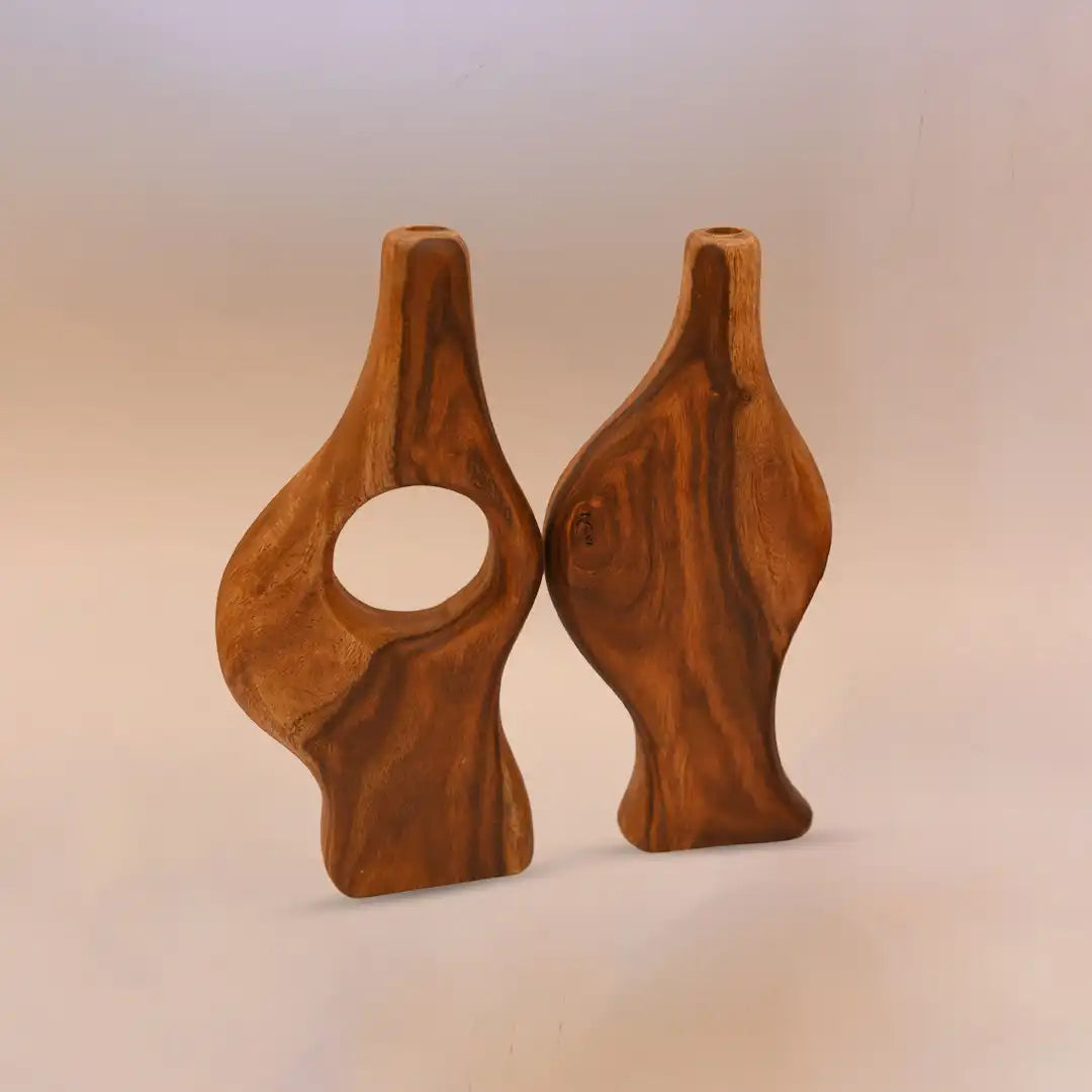 Willow Duo Live Edge Vase