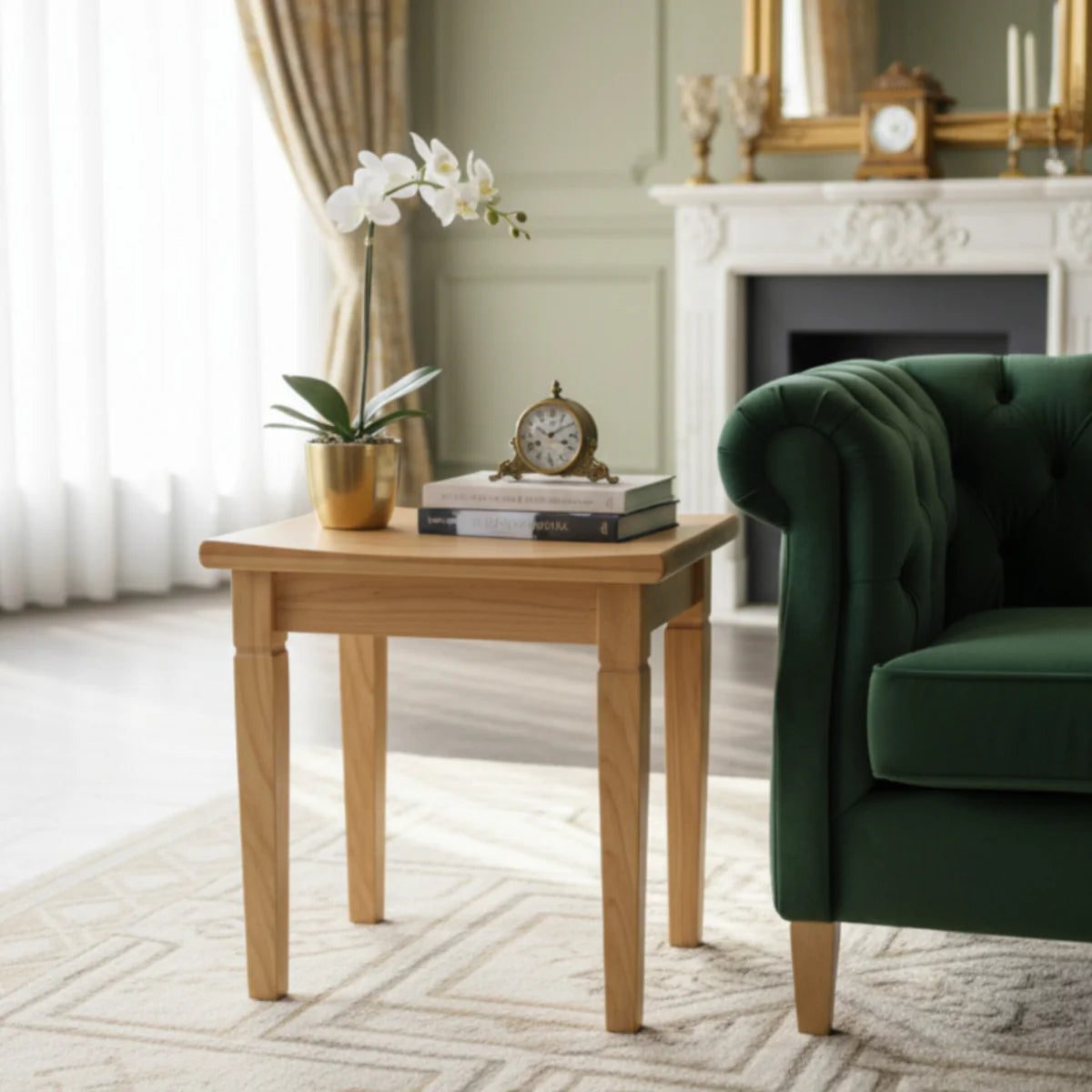 Solid Wood Side Table